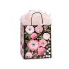 8 in. x 4.75 in. x 10 in. Medium (Cub) Moonlit Blooms Paper Gift Bag