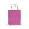 Pink Lipstick Medium (Cub) Paper Kraft Gift Bag (8 in. x 4.75 in. x 10 in.) 100% Recycled