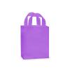 Medium (Cub) Lavender Mist Frosted Plastic Gift Bag (8 in. x 4 in. x 10 in.) 100% Recycled VOLUME DISCOUNTS
