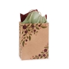 8 in. x 4.75 in. x 10 in. Medium (Cub) Tuscan Harvest Paper Gift Bag 100% Recycled