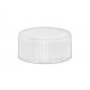20-400 White Ribbed CT Bottle Cap-Stipple Top-.035 Pulp FS3-19 HS Liner (Berry)