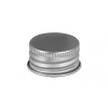 20-410 Silver Aluminum Metal Non Dispensing Bottle Cap
