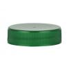 38-400 Green Ribbed Non Dispensing Bottle-Jar Cap-Smooth Top-Foam Liner