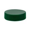 38-400 Green Dark Ribbed CT Bottle-Jar Cap-Smooth Top-HS Liner (MRP)