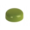 38mm Green Olive Non Dispensing Plastic Dome Bottle Cap w/ Plug Seal