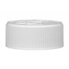 38-400 White CRC Ribbed PP Bottle-Jar Cap-HS-Pulp Liner-Pictorial Open Instruct-Berry-Surplus
