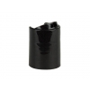20-415 Black Dispensing Disc-Top Bottle Cap w/.270 in. Orifice