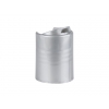 20-415 Silver Disc Top Dispensing Bottle Cap w/ .265 in. Orifice