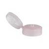 22-400 Pink Translucent Frosted Dispensing Flip Top PP Plastic Bottle Cap -.250 in. Orif-2 in. Diameter