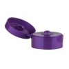 22-400 Purple Pearl Dispensing Flip Top Bottle Cap w/ .250 in. Orifice & 2 in. Diameter (Surplus)