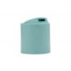 24-410 Green Seafoam Smooth PP Plastic D Style Dispensing Disc Top Bottle Cap-316 in. Orif
