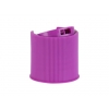 24-410 Mulberry Ribbed Disc Top Dispensing Bottle Cap (Surplus Item)