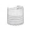 24-410 Natural Smooth Dispensing D Style PP Plastic Disc Top Bottle Cap-.310 Orifice-APTAR