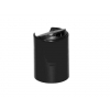 24-415 Black Smooth Disc-Top Dispensing Cap w/ .310 in. Orifice (Stock Item)