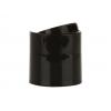 28-410 Black Smooth D Style Dispensing Disc-Top Bottle Cap-.325 in. Orifice (Stull-MRP)