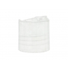 28-410 Natural Smooth Dispensing F Style Bottle Cap w. .336 Orifice (Seaquist)