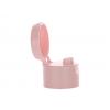 28-410 Pink Light PP Plastic Snap Top Smooth Bottle Cap-.050 in. Orifice-Pour Spout-HS Liner