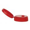 38-400 Red Ribbed Flip Top Dispensing PP Plastic Bottle Cap w/ .250 Orifice (Surplus)