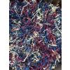 1 lb. Americana Vintage Mix Crinkle Paper-Burgundy-Ivory-Navy Blue