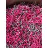 1 lb. Bag Fuchsia-Gray Mix Crinkle Paper