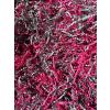 1 lb. Bag Fuchsia-Gray Mix Crinkle Paper