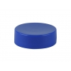 33-400 Blue Smooth Non Dispensing PP Plastic Jar Cap-F217 Liner