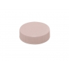 33-400 Pink Light Smooth Non Dispensing PP Plastic Jar Cap w/ PEFM Liner & Stipple Top