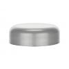33-400 Silver Smooth Dome Non Dispensing PP Plastic Jar Cap-Foam Liner
