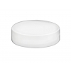 33-400 White Smooth Non Dispensing Liner-Less PP Plastic Jar Cap