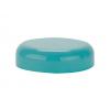 58-400 Aqua PP Plastic Dome Smooth Non Dispensing Liner-less Jar Cap