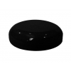 58-400 Black Dome Smooth Continuous Thread Liner-less Jar Cap (King)