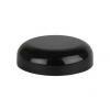 58-400 Black Dome Smooth Continuous Thread Liner-less Jar Cap (King)