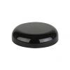 58-400 Black Dome Smooth Continuous Thread Liner-less Jar Cap (Taral)