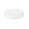 58-400 White Flat Smooth PP Plastic Non Dispensing Liner-less CT Jar Cap-MRP