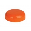 63 mm Orange Dome Smooth Non Dispensing PP Plastic Liner-less Jar Cap-Valve Seal
