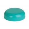 63 mm Teal Dome Smooth Non Dispensing PP Plastic Liner-less Jar Cap-Valve Seal
