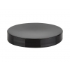 70-400 Black Flat Smooth Non Dispensing Liner-less CT Jar Cap-King