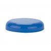 Blue royal plastic 70-400 continuous thread dome cap with smooth finish & F-217 liner.