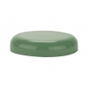 70-400 Dusty Sage Green Smooth Dome PP Plastic CT Jar Cap-Foam Liner