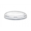 70-400 Natural Dome Smooth Non Dispensing Plastic Liner-less Jar Cap (Stock)