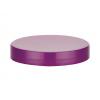70-400 Purple Flat Smooth PP Plastic CT Jar Cap-Foam Liner