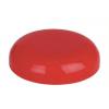 70-400 Red Smooth Dome PP Plastic CT Jar Cap-Foam Liner