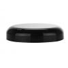 89-400 Black Dome Smooth Non Dispensing Gloss PP Plastic Jar Cap-F-217 Foam Liiner-MRP