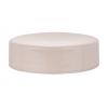 89-400 Blush Light Smooth Flat PP Plastic XTall Jar Cap-Valve Seal (Surplus)