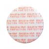 53mm Pressure Seal Polystyrene Liner-Red Sealed For Your Protection-.20 Thick
