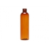 4 oz. Amber 20-410 Semi-Translucent Plastic Round Bullet Bottle