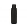 2 oz. Black 24-410 Tapered Round Opaque HDPE Plastic Bullet Bottle (Surplus)
