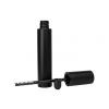 .845 oz (5/6 oz) 25 ML Black Matte 13-425 Cylinder Other Plastic Opaque Mascara Bottle- Black Wiper-Overcap