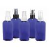 2 oz. Blue Cobalt 20-410 Semi-Translucent PET (BPA Free) Plastic Tapered Cosmo Oval Bottle w/ Sprayer (2 pc) (Stock Item) 30% OFF