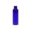 2 oz. Blue Cobalt 20-410 PET (BPA Free) Plastic Bullet Round Bottle
